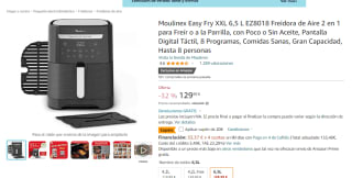 Freidora de aire Moulinex Easy Fry XXL 6,5 L por 109.99€