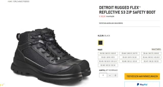 Carhartt High Vis 3M Werklaarzen S3 voor €90 bij Carhartt