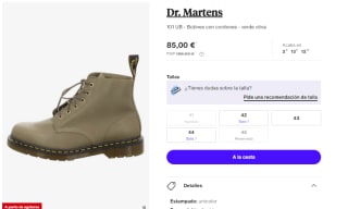 Botas Dr. Martens desde 80€ varios modelos