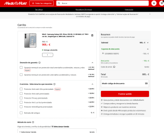 Móvil Samsung Galaxy S25 256GB por solo 809€