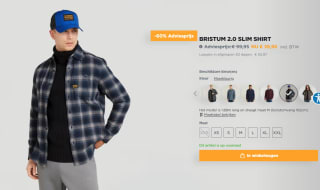G-Star - Bristum 2.0 Slim Shirt voor €39,98 in de G-star shop