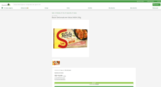 Bacon Defumado em Fatias da SADIA de 250g - R$ 10