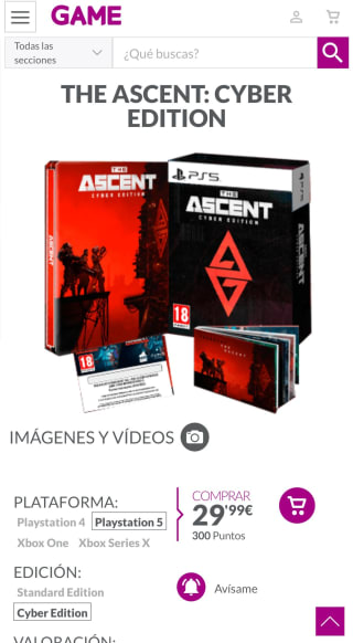 Videojuego The Ascent: Cyber Edition para PS5 por 29,99€