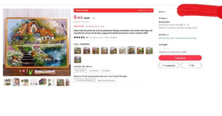 Recopilación Kits punto de cruz paisajes por 6,86€