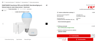 Smartwares SH8-99401 Beveiliging Set voor €12,97 bij de Mediamarkt