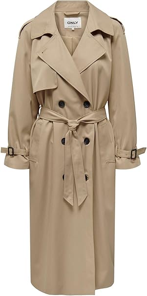 Only Onlchloe trenchcoat voor €21 bij Amazon NL