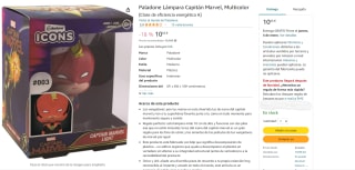 Lámpara Icons Capitana Marvel marca Paladone por 10,66€
