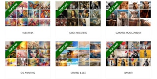 76% korting op canvas collecties