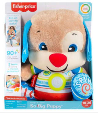 Fisher Price Perrito ríe y aprende por 15,90€
