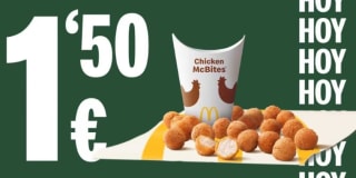 McDonalds 20 Chicken McBites por 1,50€