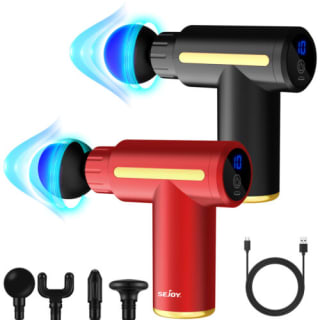 SEJOY Pistola de Masaje Muscular Masajeador con 10 Velocidades por 10,87€
