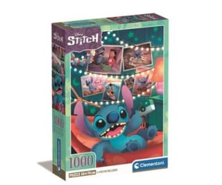 Puzzle marca Clementoni de 1000 piezas Disney Stitch por 8,99€