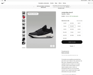 Zapatillas Nike Jordan Max Aura 5 Hombre por solo 64,99€