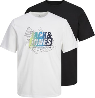 2 Jack and Jones T-shirts voor €12,50 bij Bol.com