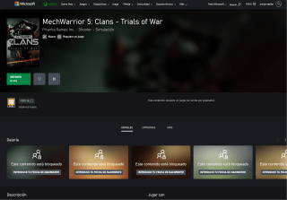 MechWarrior 5: Clans Trials of War Gratis