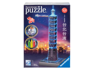 Diverse Ravensburger 3D Puzzel Night Edition voor €17,99 bij de Lidl