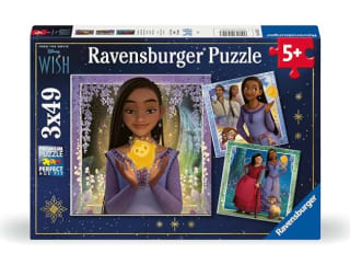 Puzzle marca Ravensburger Disney Wish de 3x49 Piezas por 4,14€