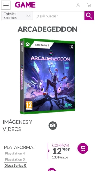 Arcadegeddon Xbox Series X por 12,99€.