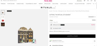Calendrier de l'Avent Rituals :The Ritual of Advent à 55,93€