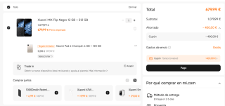 Móvil Xiaomi MIX Flip 12GB/512GB + Xiaomi pad 6 por solo 679,99€