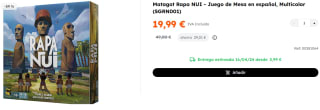 Juego de Mesa Rapa NUI por 19.99€