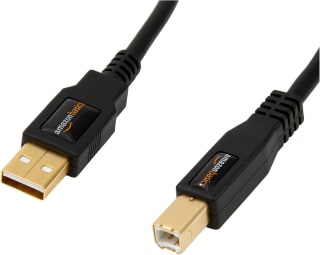 Cable 2.0 de Tipo USB-A a Tipo USB-B 4.8 m Amazon Basics por 2,73€