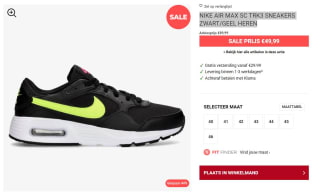 Nike Air Max SC TRK3 voor €49,99 bij Perrysport