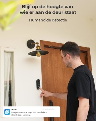 Reolink Video Doorbell PoE-versie + chime bedraad voor €94,99 bij Amazon