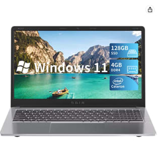 Ordenador Portátil SIGN de 15,6 Pulgadas 4 GB DDR4 128 GB SSD por 219.99€