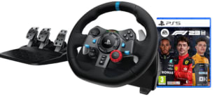 F1 23 PS5 + Logitech G29 Driving Force voor €259 bij Coolblue