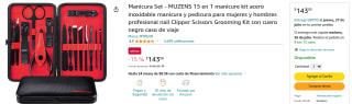 Set 15 en 1 de Manicura por $143 en Amazon