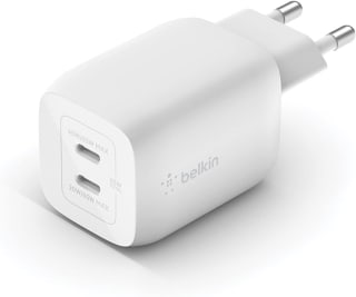 Belkin Boost-Up Charge Pro Adapter - 2-poorts - USB-C - 65W - Wit voor €29,99 bij Amazon