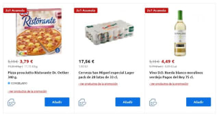 2×1 en más de 1800 productos Carrefour.