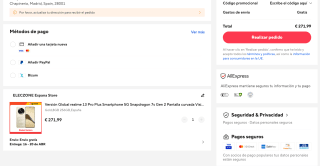 Realme 13 Pro+ 5G - 8/256GB Snapdragon 7s Gen 2 6.7" OLED 120 Hz 50MP Sony LYT-701 5.200mAh 80W por solo 271,99€