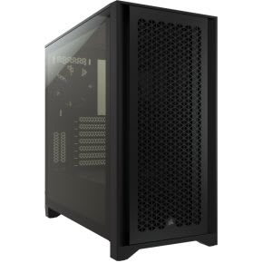 Corsair 4000D Airflow Tempered Glass Black Midi Tower Behuizing voor €69 bij Megekko