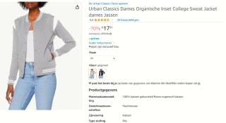 Urban Outfitters college sweatvest voor €17,97 bij Amazon