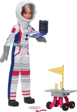 Barbie Tú Puedes ser Muñeca Profesiones Astronauta con vehículo Espacial y Accesorios por 15,95€