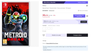 Juego Switch Metroid Dread por 27.03€