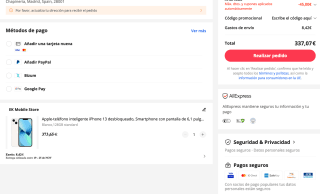 iPhone 13 128GB por tan solo 357,07€