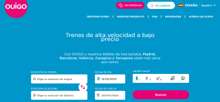 San Valentín Código 10€ Viajes ida y vuela 14 de febrero con Ouigo