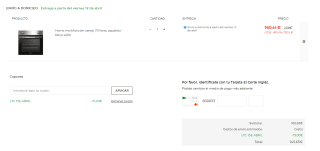 15€ EXTRA descuento en pedidos superiores a 129€ La Tienda en Casa