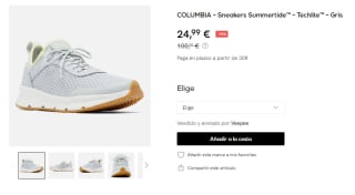 Columbia anorak y zapatillas desde solo 24,99€ ofertazas