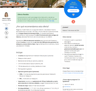 3 noches en palacio 5* cerca de Cáceres para 2 desde 299€ (para dos)