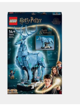 LEGO - Harry Potter - Set de construcción Expecto Patronum con figuras animales de ciervo y lobo de 754 Piezas por 36.99€