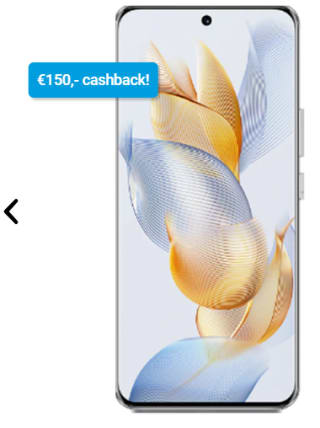Honor 90 8GB voor €399 na cashback bij Belsimpel