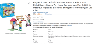 Playmobil® My life 71511 boekenruil voor boekenwurmen voor €7,17 bij Amazon