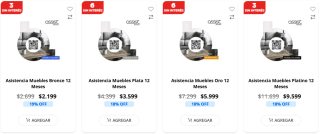 Hasta 19% de descuento en asistencias por Tienda Delta