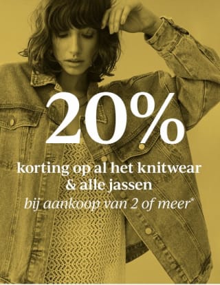 20% korting op alle knitwear & jassen bij VILA