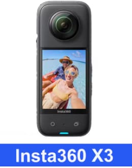 Cámara deportiva Insta360 X3 por 271,99€