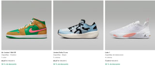 Zapatillas Nike Jordan desde 49,97€